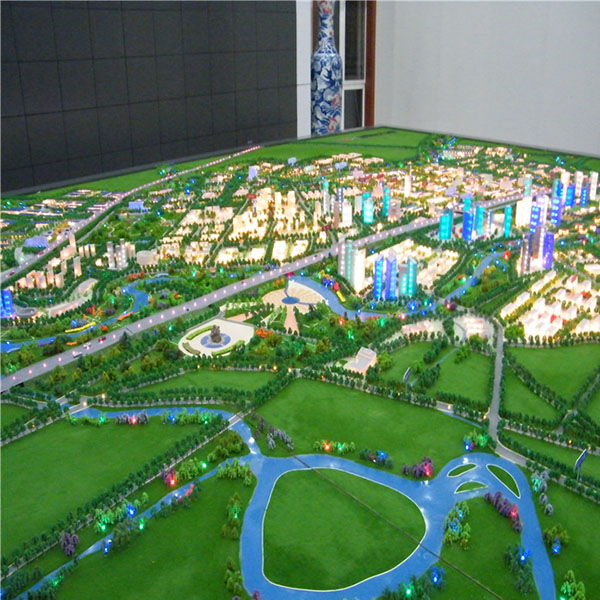 城市規劃沙盤模型制作案例